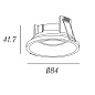 ART-R-4485 Светильник встраиваемый Downlight   -  Встраиваемые светильники 